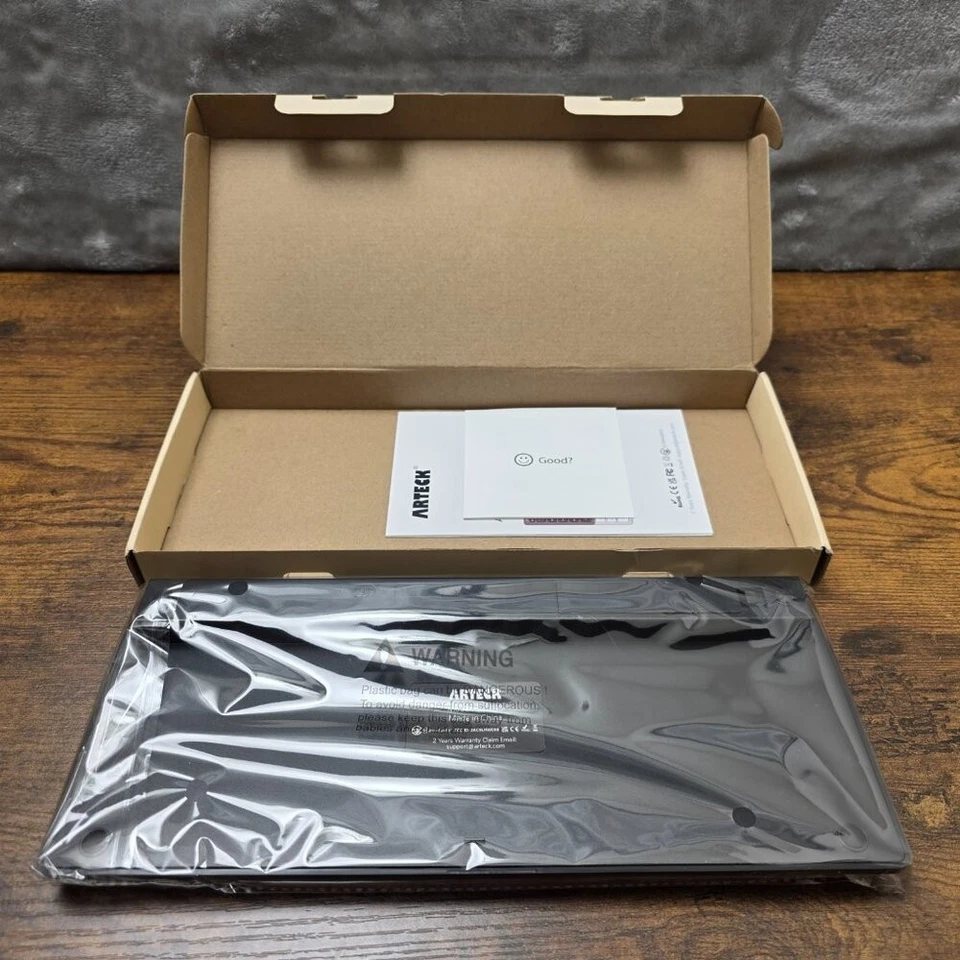 Arteck HW098 Universal Wireless Keyboard Black Bluetooth Slim – New Open Box - Image 4 of 4