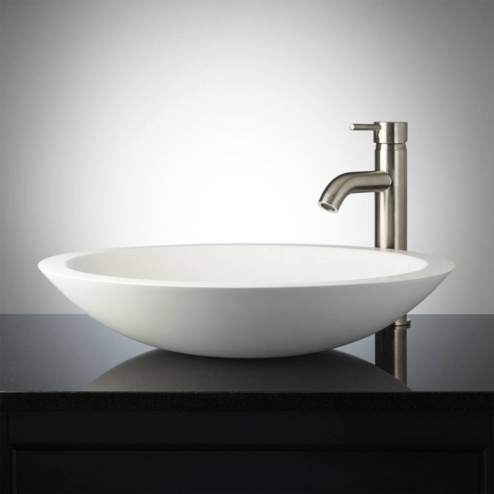 Round Wash Basin - 515mm x 515mm x 105mm 2025 x 2025 x4 - RESIN- Matte 24190₽