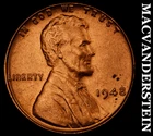 1948 Lincoln Wheat Cent- Choice Gem Brilliant Uncirculated Luster #J4283