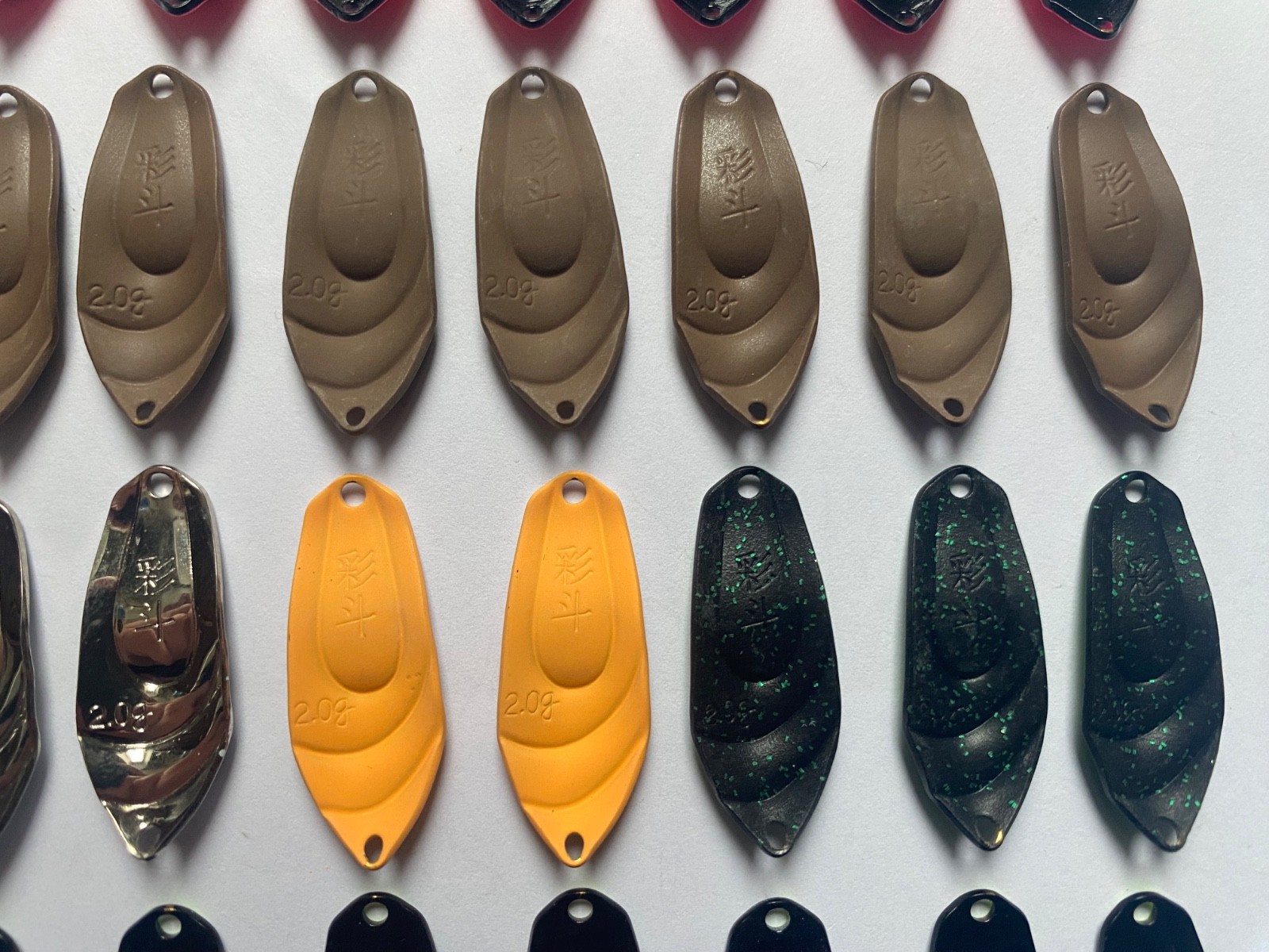 God Hands Saito 2.0g Trout Spoons Lot of 52 – New Unused – No Hooks – No Box - Image 4