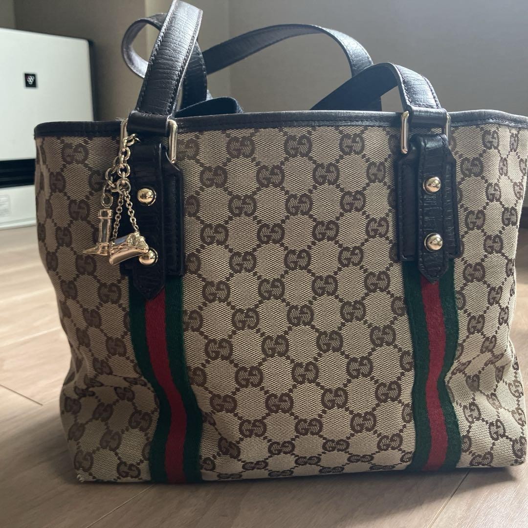 Gucci GG Canvas Shoulder Bag for Women-image