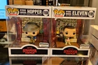 Funko Pop Stranger Things LOT (2) Amazon Byers House Hopper #1188, Eleven #1185