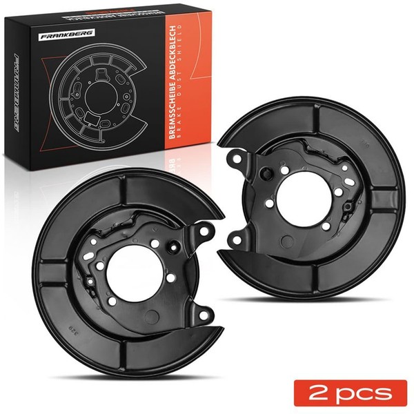 Frankberg 2X Spritzblech Bremsscheibe Hinten Passend FüR Nissan Juke Qashqai X-T-image