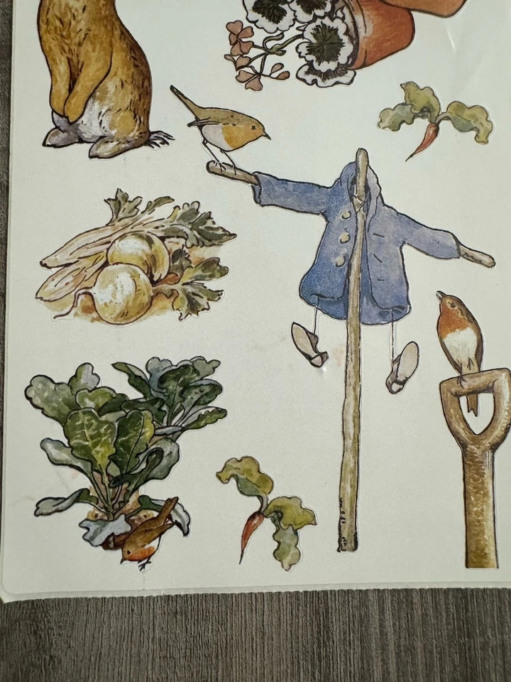 Colorbok Sticker Sheet ~ Beatrix Potter/Peter Rabbit “Storytime” - Image 4 of 4