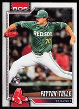 2026 Topps Series 1 Celebration Payton Tolle #15 Boston Red Sox