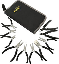 Complete 10-Piece Jewelry Pliers Set Jewelry Making Tools