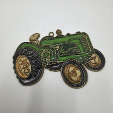 John Deere Vintage Tractor Suncatcher 5&rdquo; x 3.5&rdquo; Nice!