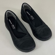 LIFESTRIDE Bzees Air Step Ballet Shoes Goody Women's 7 medium Black