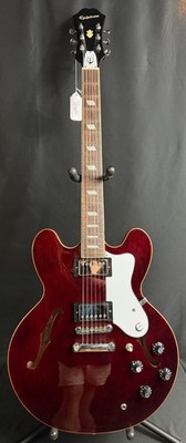 Epiphone Noel Gallagher Riviera Semi-Hollow Body Electric Guitar Dark Wine Red 