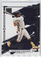 2024 Panini Impeccable Silver 9/60 Jackson Chourio #92 3h1