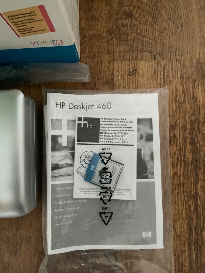 HP DeskJet 460wbt A4 Bluetooth Printer 460 C8153A (NO INKS) REF W/WARRANTY - Image 3 of 4