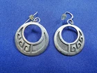 GRANDMA GRABE'S BEAUTIFUL VINTAGE 925 STERLING SILVER *WORN* RING 6G EARRINGS