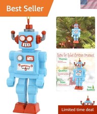 Unique Retro Robot Hanging Ornament - Durable Christmas Decoration Gift