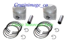74-76 YAMAHA XS650 1.0mm OVERSIZE PISTONS SET 2 PISTONS 447 TYPE 10-XS650PS-2