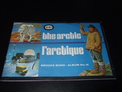 BROOKE BOND PG TIPS TEA CARD VINTAGE  THE ARCTIC     ALBUM + CARDS