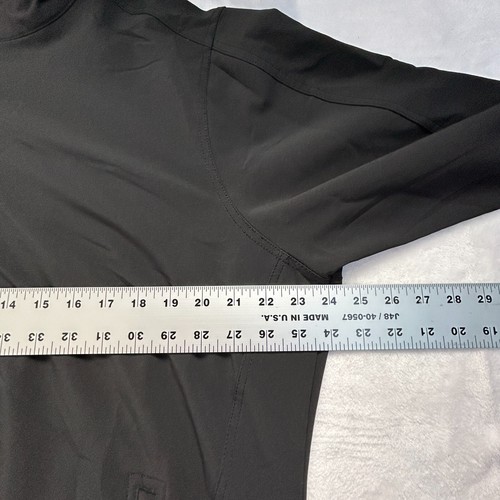 Pebble Beach Jacket Men XXL Black Full Zip Windbreaker Coat Golf Water Resistant - Picture 8 of 9