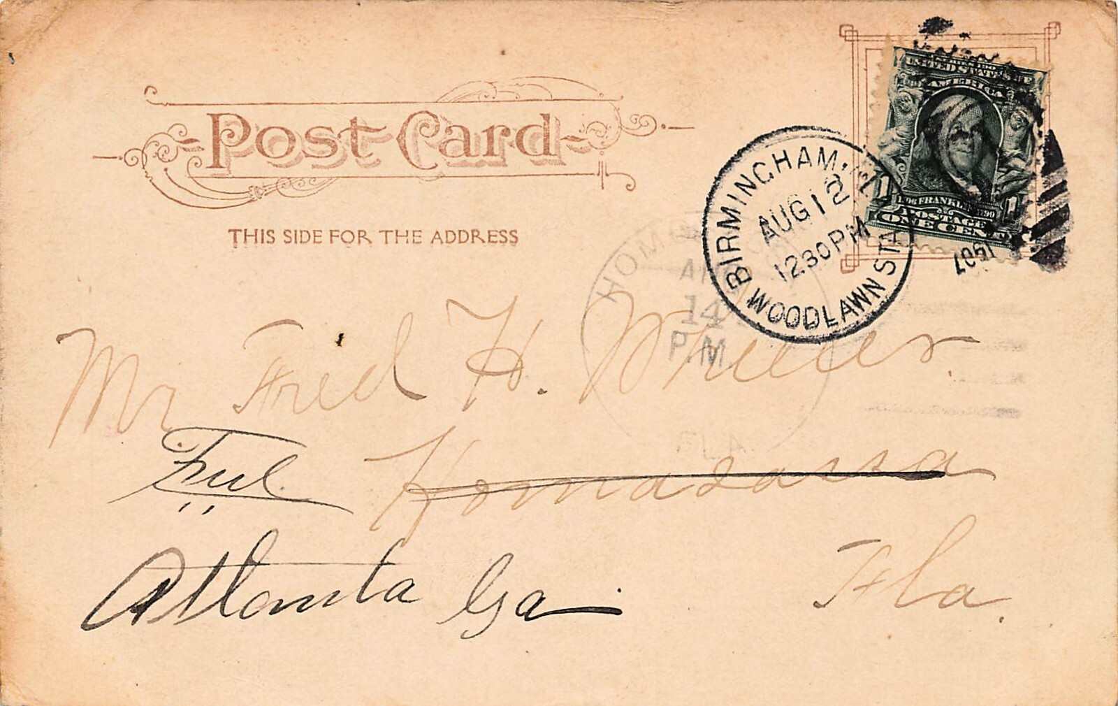 Birmingham AL Alabama Southern and Athletic Clubs 5th Avenue Vtg