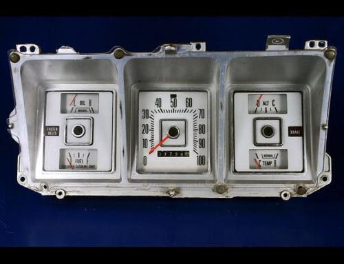 White Face Gauges for 1973-1979 Ford Truck 100 Mph - Foto 2 di 4