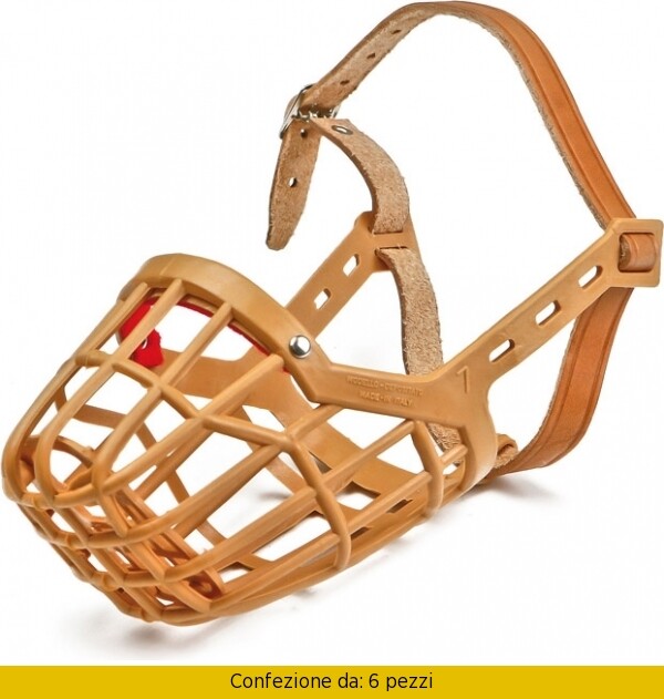 Offerta Set 6 Museruole Cane N.5 Utilia Pet | Comfort e Stile in Cuoio