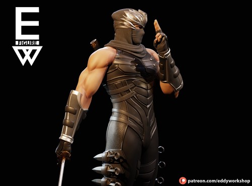 Ryu Hayabusa, 12K Resin Model Kit Painted 3d Printed GK Statue Figure - Picture 11 of 24