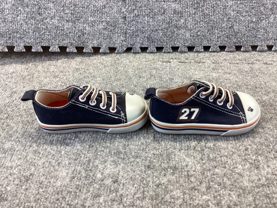 Tenis sin cordones Garanimals para niños azul lona 5 niños pequeños talla Alex Foto 4 de 4