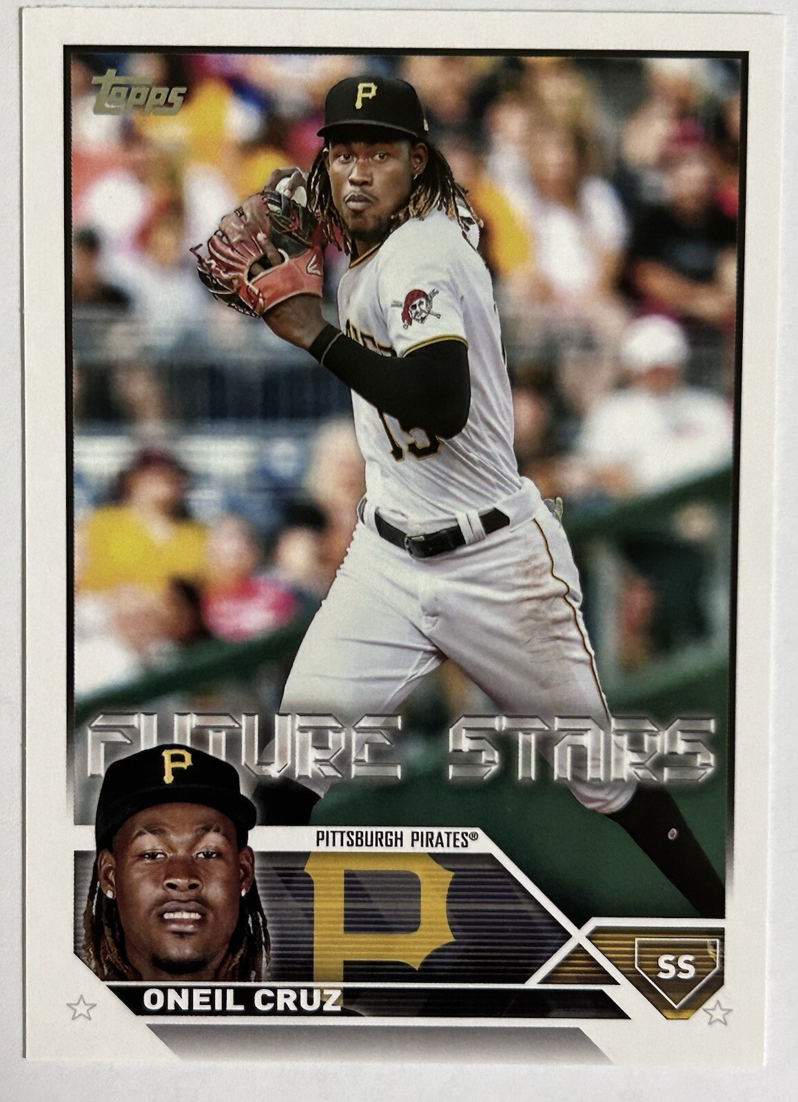 2023 Topps Series 1 Future Stars Oneil Cruz Rookie Card #285
