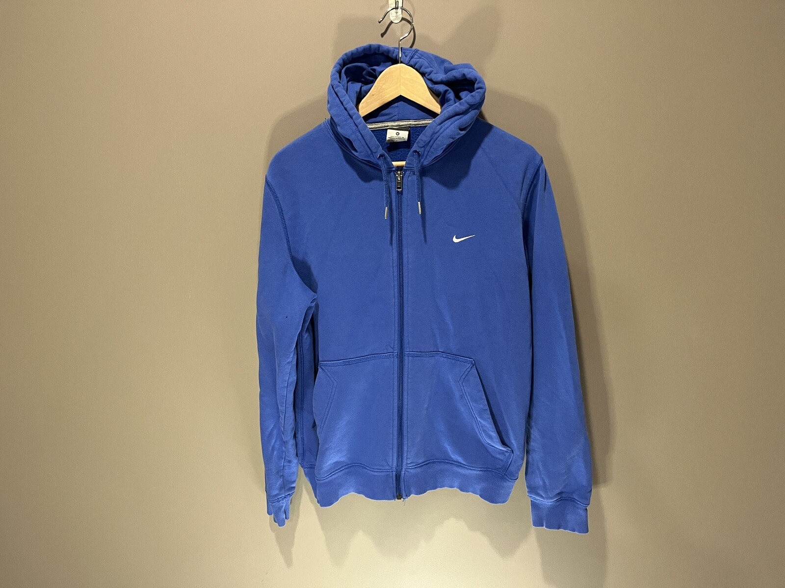 SACAI X NIKE Giacca Nike donna media con cappuccio BLU full zip usata in ottime condizioni