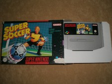 Thumbnail of ebay&reg; auction 206265223665 | SUPER SOCCER FÜR SUPERNINTENDO