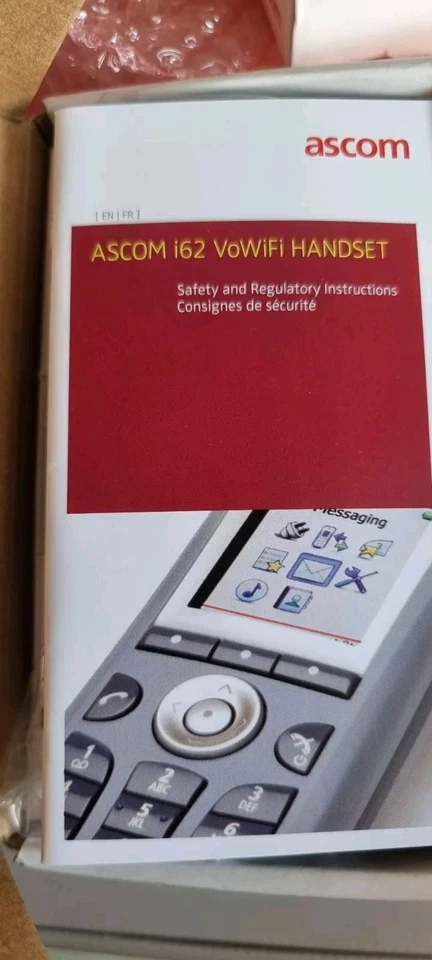 *** NEU ASCOM i62 VOWIFI HANDY & AKKUPACK *** - Bild 3 von 3