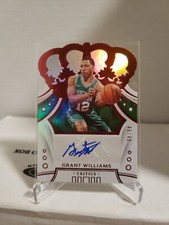 2019-20 Crown Royale Crown Auto Red 46/49 Grant Williams #CR-GWL RC CELTICS 