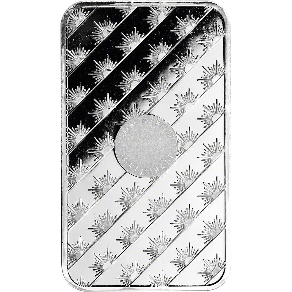 silverバー 5 oz. Silver Bar - Sunshine Minting - .999 Fine | eBay