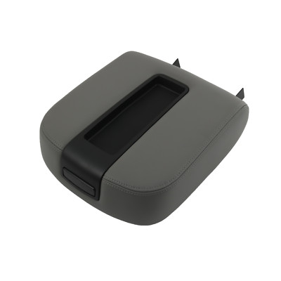 Center Console Armrest Lid Fit For Cadillac Chevy GMC Pickup 2007-14 Light Gray