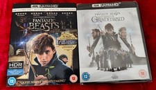 Image of FANTASTIC BEASTS 2 FILMS 4K BLU RAY WHERE TO FIND THEM CRIMES OF GRINDELWALD NEW