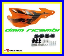 Paramani RACETECH Raptor universali + attacchi Moto Motard Mini PitBike Arancio