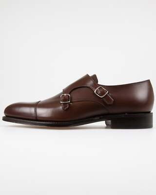 Loake 1880 Classic Cannon Calf Leather Twin Buckle Monk Shoe  display picture 2