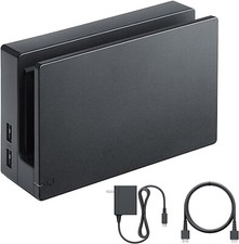 TV Dock Station for Switch - 3 in 1 Replacement TV Base Docking Station Set w...