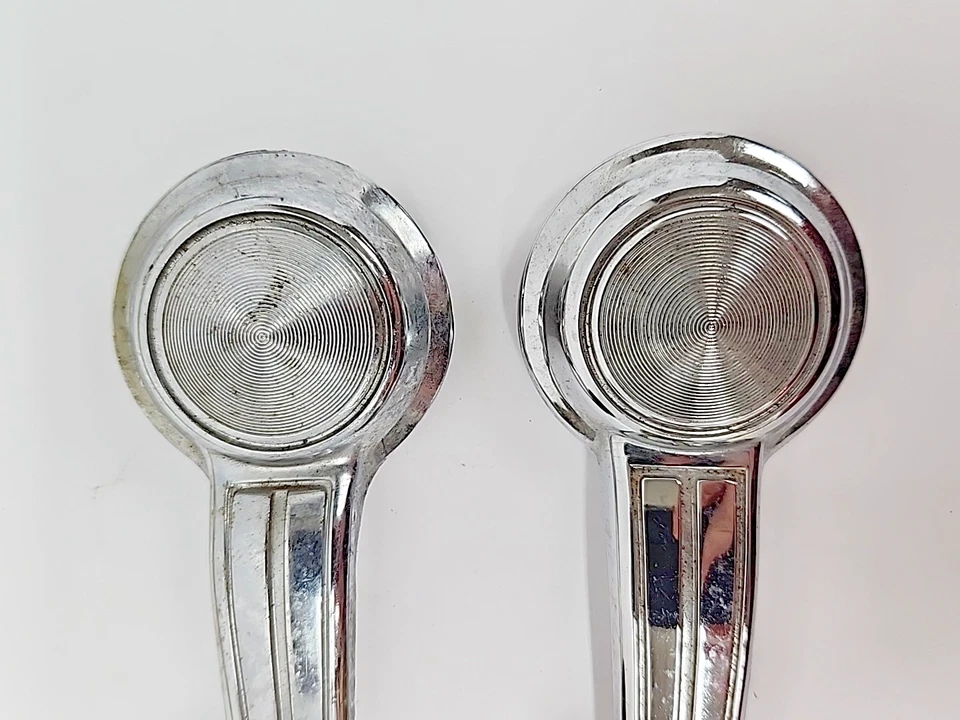 Juego de 2 manivelas de manivela de ventana interior OEM GM 9715291 1968-77 Chevy/Buick (663) Foto 2 de 4