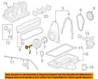 Gm Oem 03-23 Acadia Engine Engine Parts-Vibration Damper Bolt 12557840