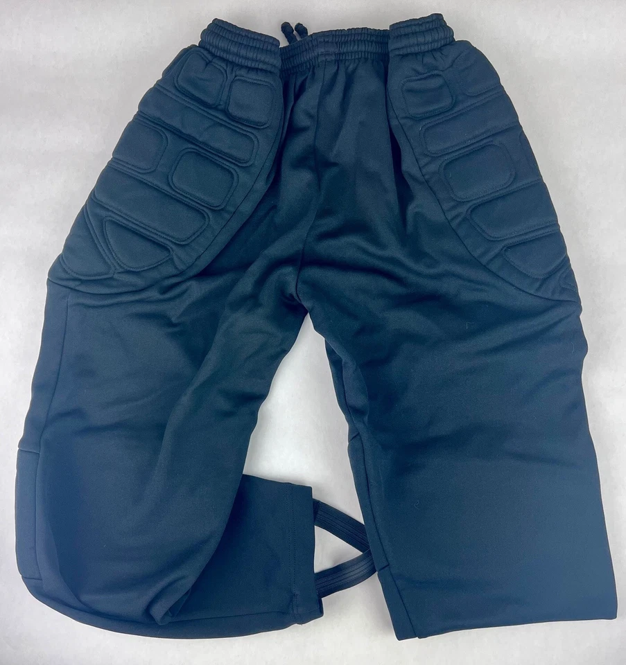 Diadora Pandova Goalkeeper Pants Men's Small Black Padded Soccer Futbol - Image 3 of 4