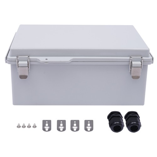 Electrical Junction Box Waterproof ABS Plastic Outdoor Enclosure Case Dustproof - Picture 8 of 16