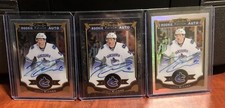 2015-16 OPC Platinum Jared McCann Black Ice Rookie Auto /50, Base, Refractor