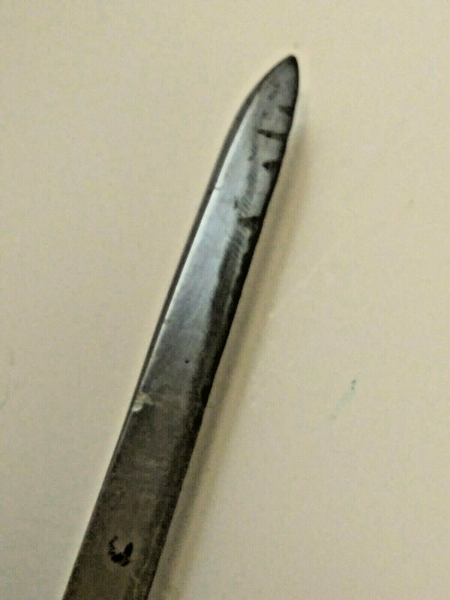 Vintage VALOR #117-B Melon Tester Knife W/ Pearl Like Scales
