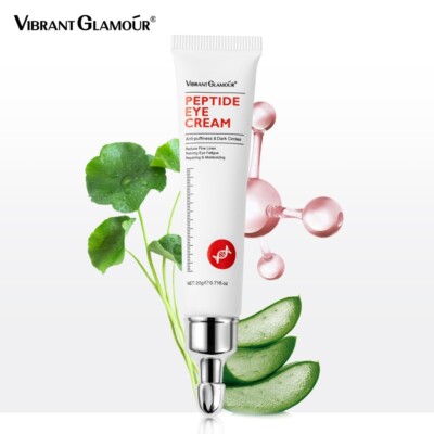 Vibrant Glamour Eye Cream Remove Dark Circles Anti Wrinkle Collagen Serum 20g