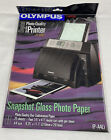 Olympus Camedia Digital High Speed Photo Quality Printer P-400 Gloss Paper 25 Pc
