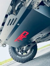 Custom 05-23 Tacoma Skid Plate - Gas models only. Black with Red letter