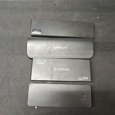 Lot of 4 Non-Working Docking Stations - Targus, StarTech, Prokord, Fujitsu