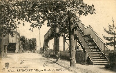 *29943 postcard Sathonay - Route de Rillieux ''condition''