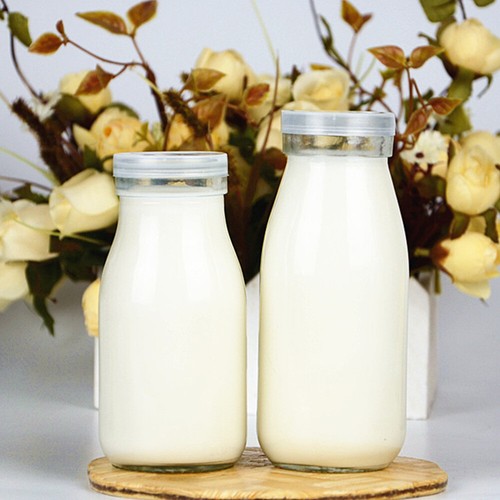 2 Pcs Wasserflasche Mit Messungen Frische Milchflasche Joghurtbehälter - Bild 12 von 12