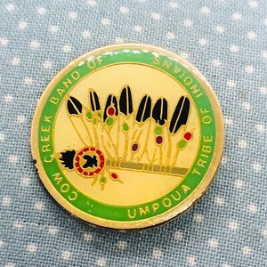 Umpqua Tribe Cow Creek Band of Indians Souvenir Lapel Pin