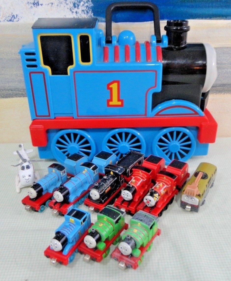 Lot 9 2002 Thomas Friends Take Along Die Cast Metal